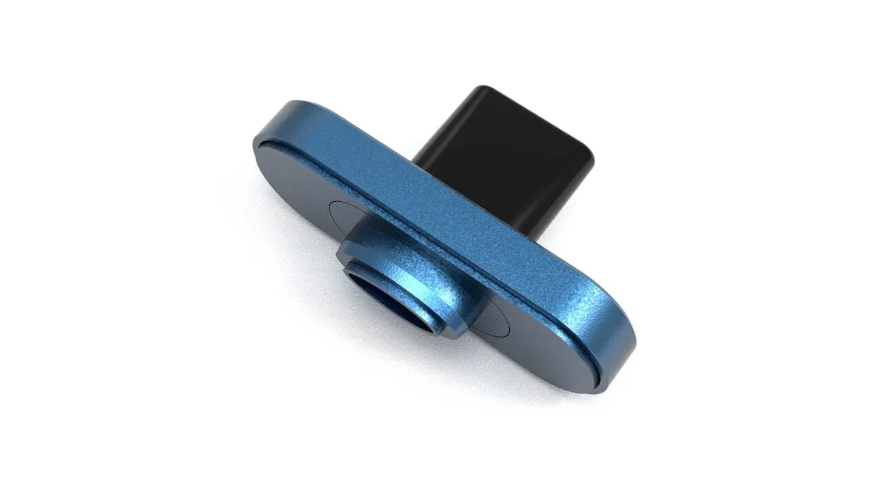 AirVape X Complete Mouthpiece with Magnetic Cap – Blue