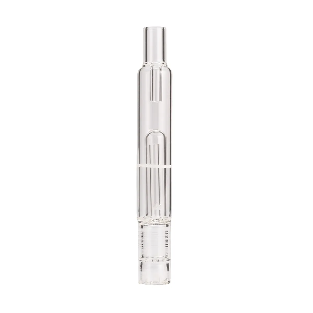 Arizer Bubbler Straight Tube White Line