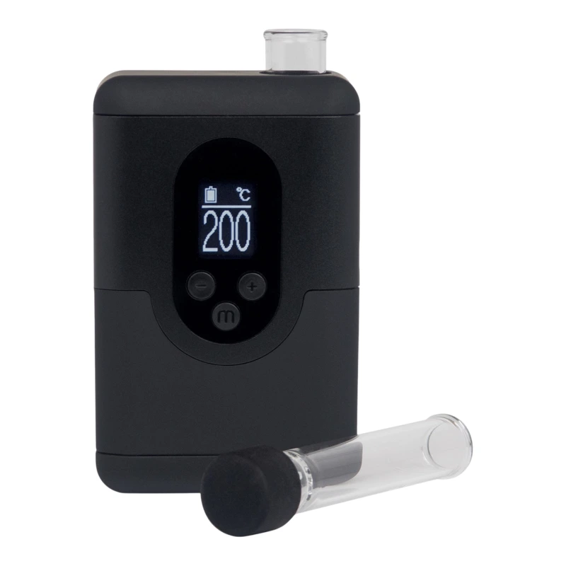Arizer Go / ArGo tragbarer Vaporizer/Kräuterverdampfer mit Glasmundstück