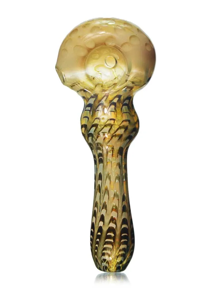Badass Glass 4 Inch Ivory Glass Pipe