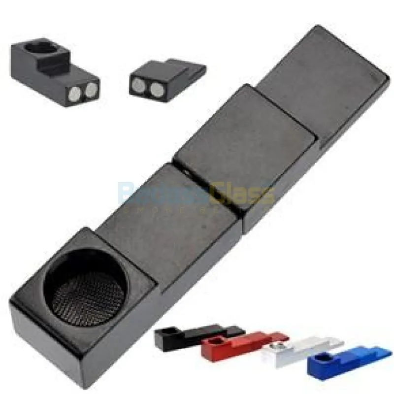 Badass Glass Foldable Magnet Pipe