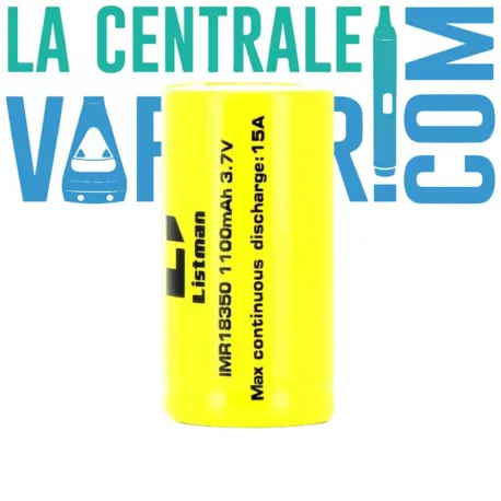 Battery 18350 Listman 1100mAh