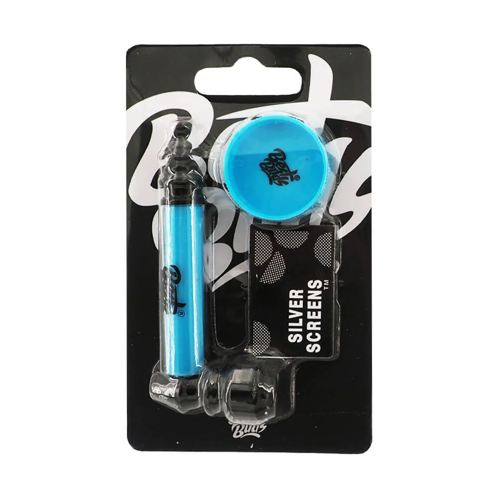 Best Buds Pipsy Metal Pipe with Mini Grinder
