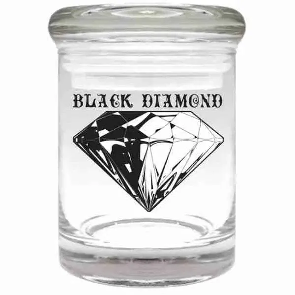 Black Diamond Glass Jar for 1/8 oz