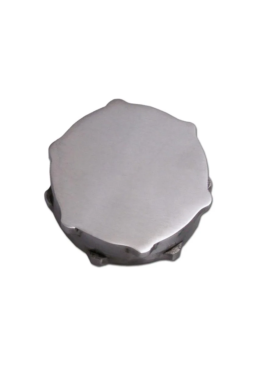 Black Leaf Aluminium Grinder 2-Piece CNC