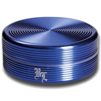 Black Leaf Aluminium 'Ripple' 2 Part Grinder