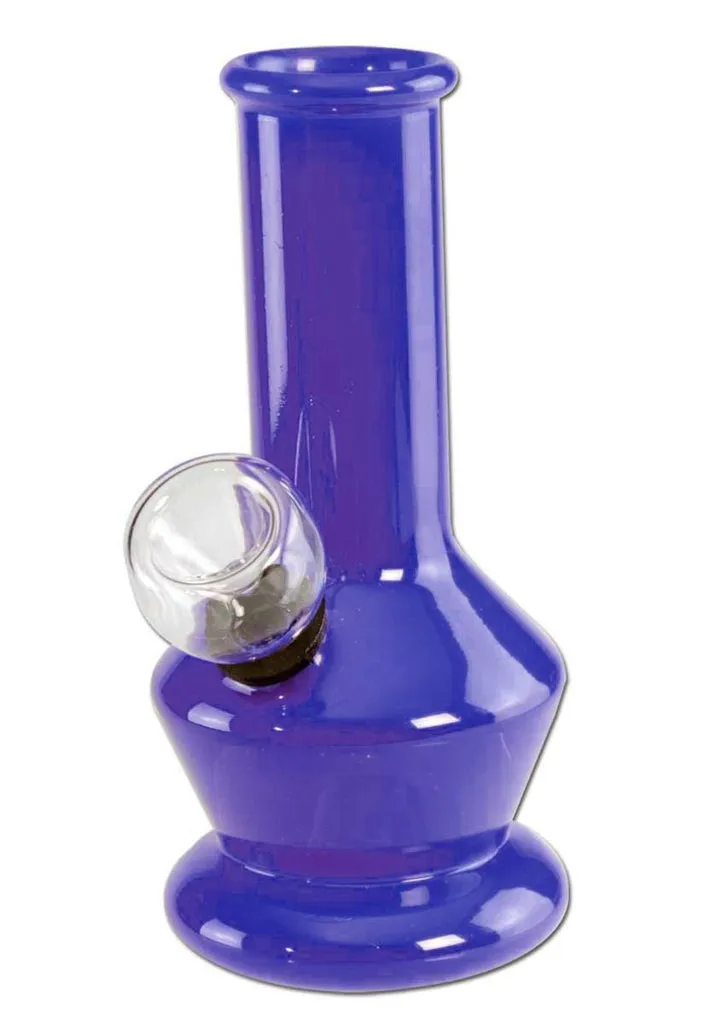 Black Leaf 'Coloured' Basic Glass Bong