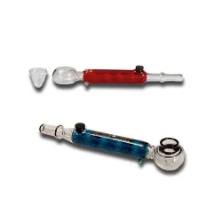 Black Leaf | Glass Pipe Vaporizer