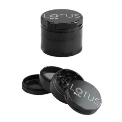 Black Leaf Lotus Grinder Grey 63mm