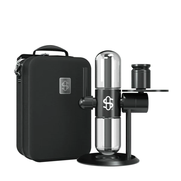 Bong Gravity Infuser Stundenglass Kompact Black