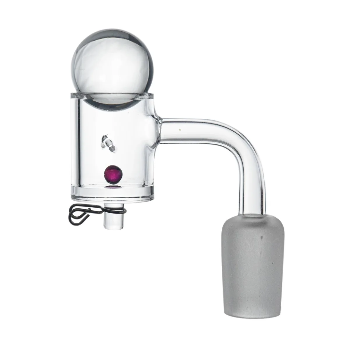Cannabis Hardware 25 mm Quartz Banger with Clip 18 mm Male (9472)