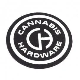 Cannabis Hardware CH Logo Dab Mat 8"