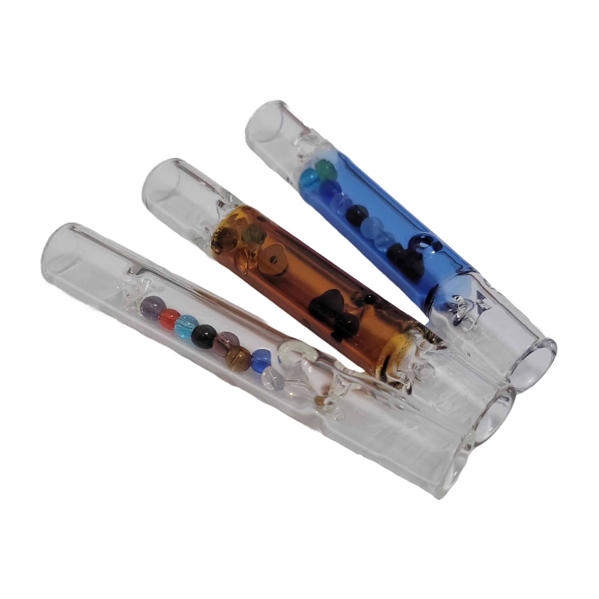 Rattler Glass Stem with Ceramic Beads and 8 mm Connection for DynaVap and Vaphit