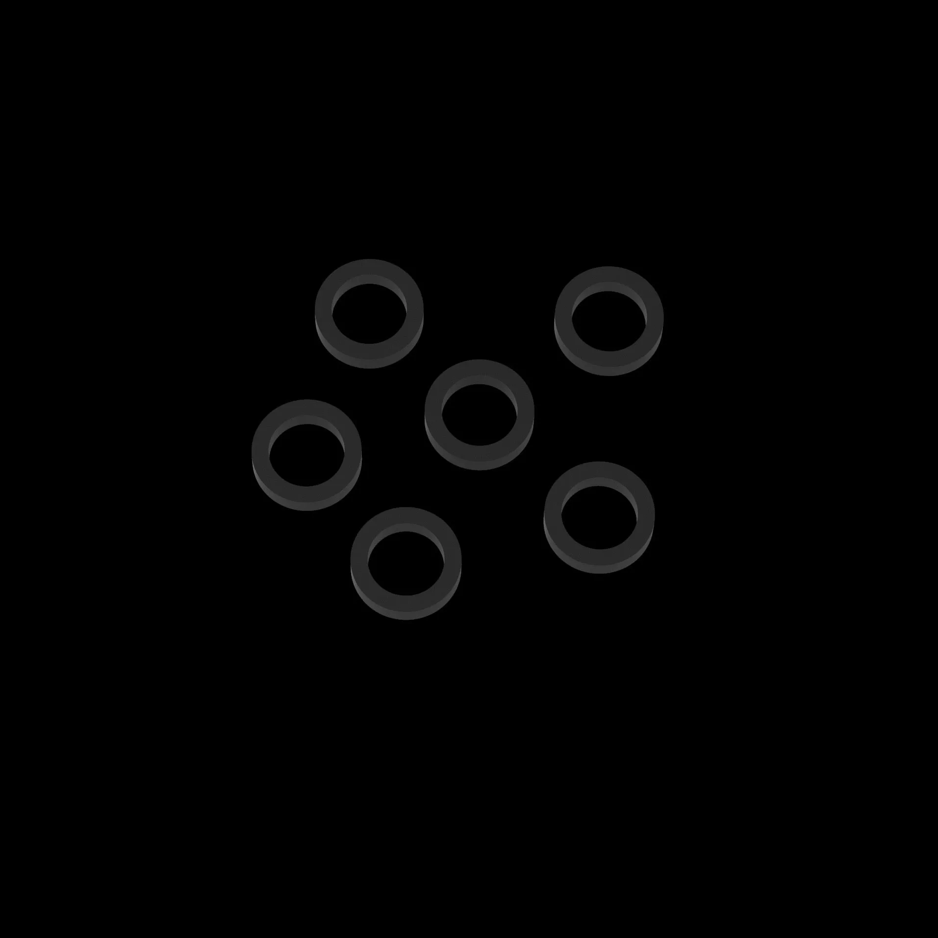 Ceramic Tube O-Rings (6x Pack)