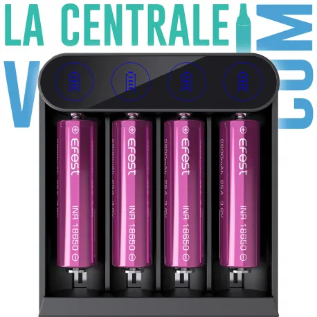 Chargeur Slim K4 USB Efest