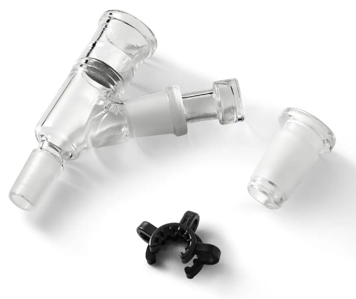 CrossingTech Ruby Twist Original Glass Bowl