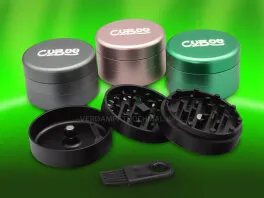 Cuboo Aluminum Ultra Grinder 3-Piece 62mm