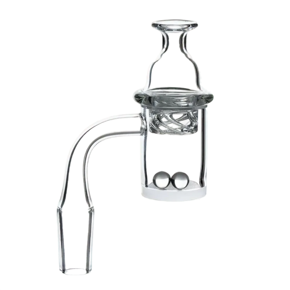 Cyclone Cap/Opaque Quartz Banger Set (Dab rig)