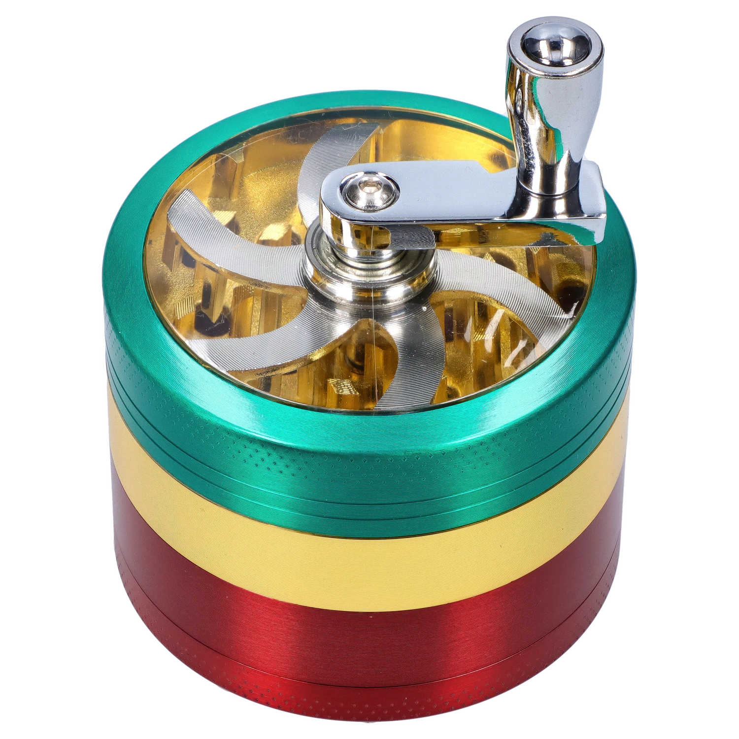 DankStop 3-stage with Handle Grinder - 62mm