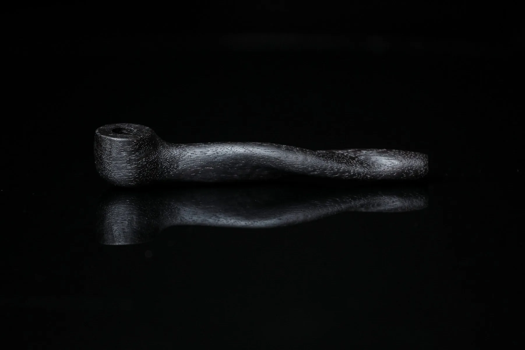 Double Helix Right Angle Stem - Indian Rosewood
