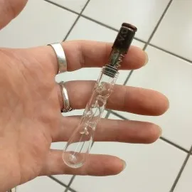 DynaVap 3D Glass Cooling Stem Curved