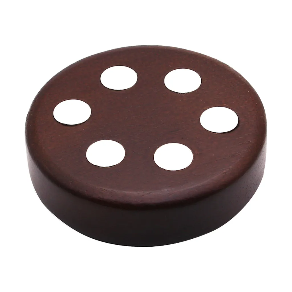 DynaVap Wooden Stand (Round-shaped, 6 Magnets)