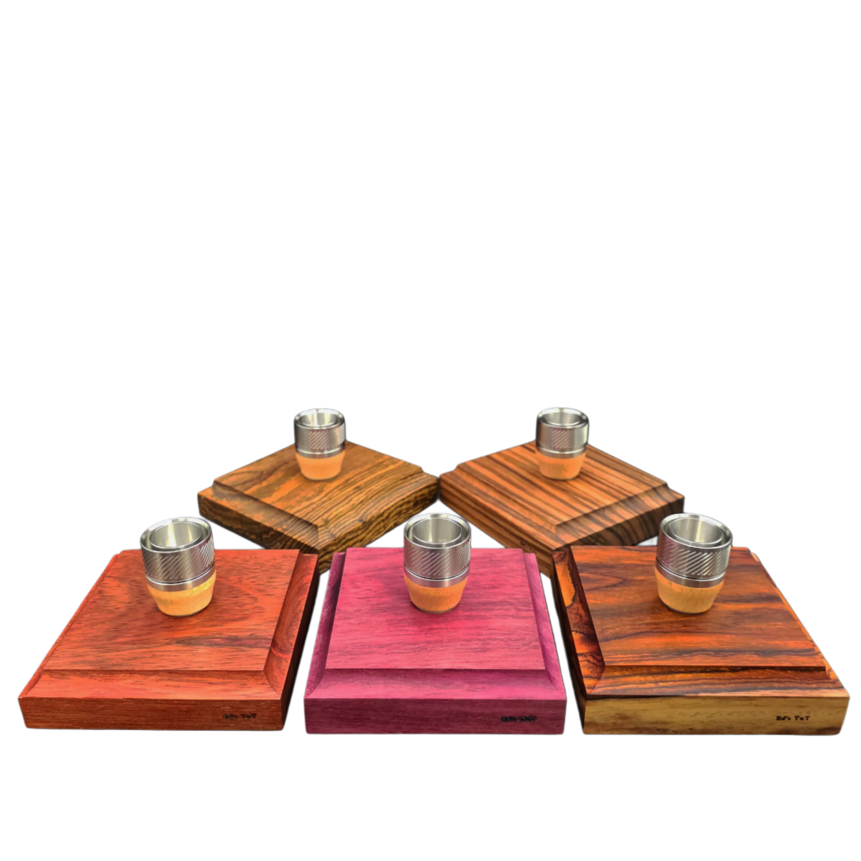 Ed's TnT Wood Base for Coil Vapes