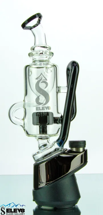 Elev8 Glass Puffco Peak Recycler Top