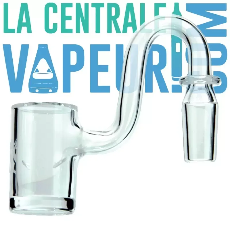 Elev8 Glass Banger Quartz Typhoon 14 mm Mâle 90 Degrés