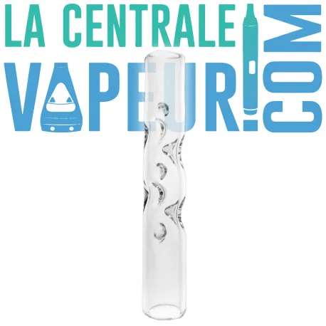 Embout buccal en verre 7 cm pour Tetra
