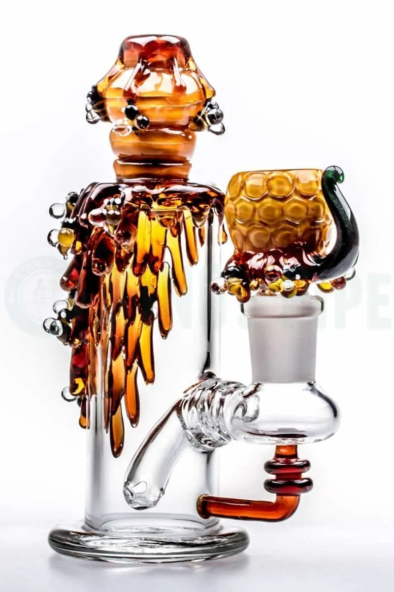 Empire Glassworks Bee Hive Mini Dab Rig