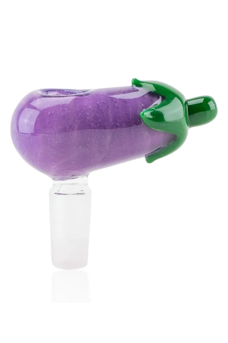 Empire Glassworks Eggplant Bowl 14mm