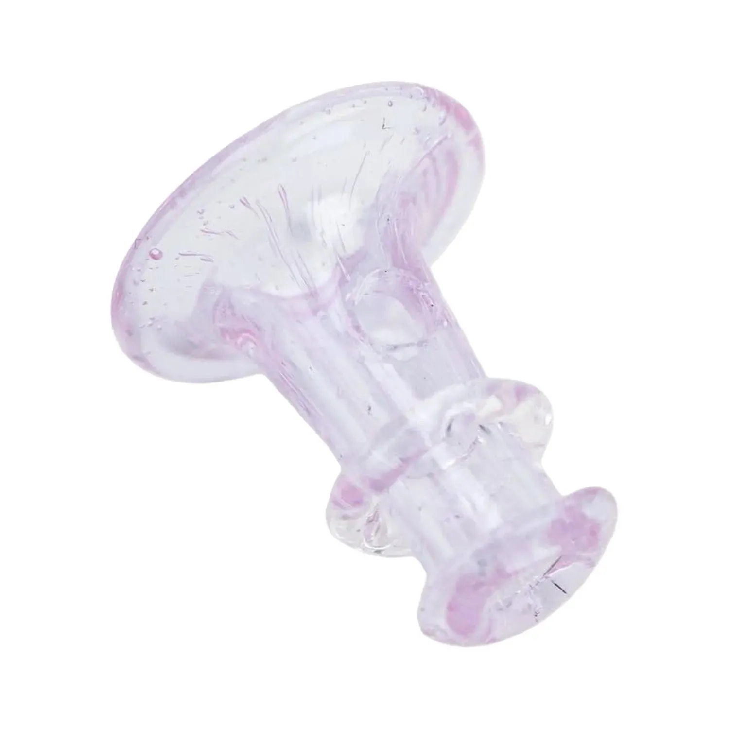 Empire Glassworks PuffCo 'New Peak' & Proxy Glass Joystick Cap - Pink Slyme