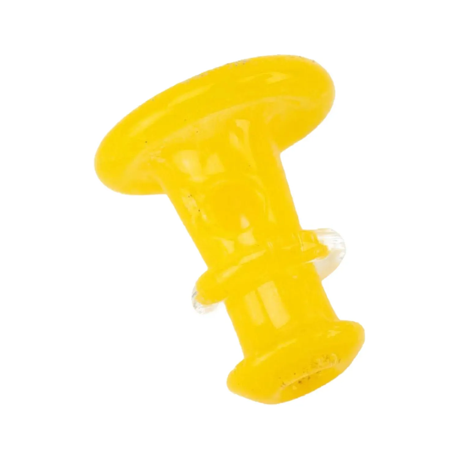 Empire Glassworks PuffCo 'New Peak' & Proxy Glass Joystick Cap - Sunshine Yellow