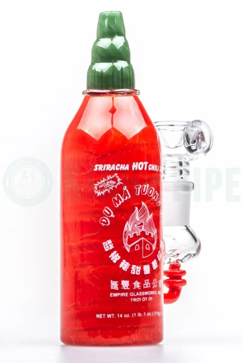 Empire Glassworks Sriracha Bottle Dab Rig