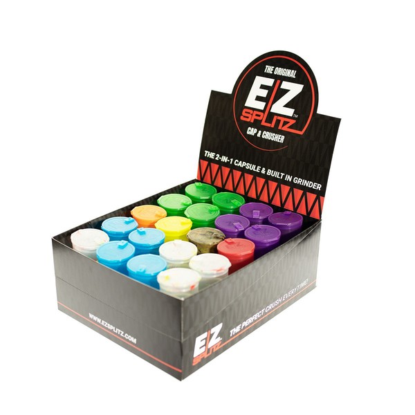 EZ Splitz – Dry Herb Container with Grinder