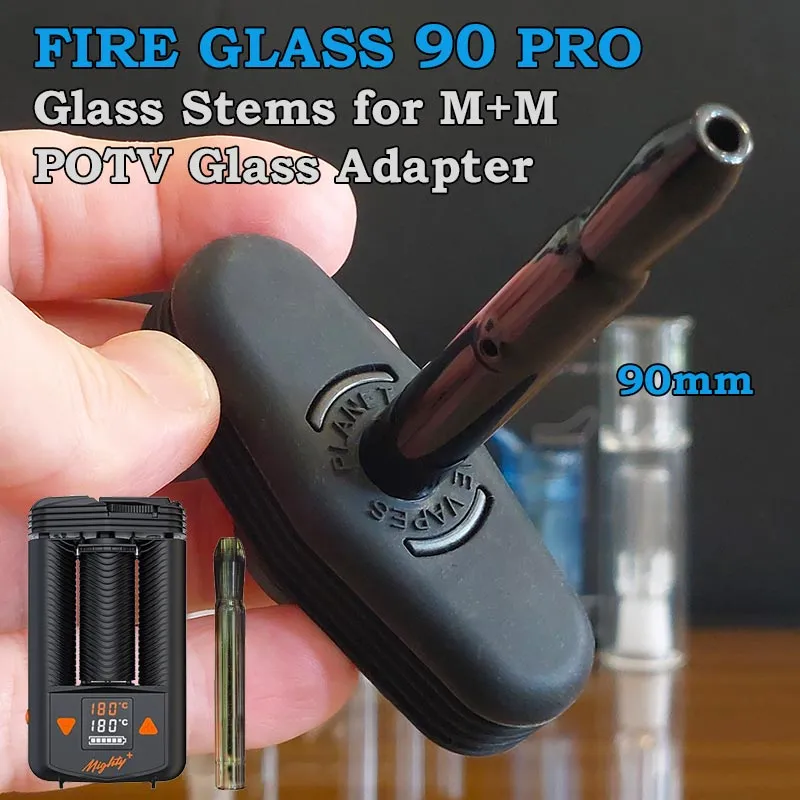 Fire Glass 90 PRO 90mm Cooling Stem for Mighty+ Glass Adapter NZ