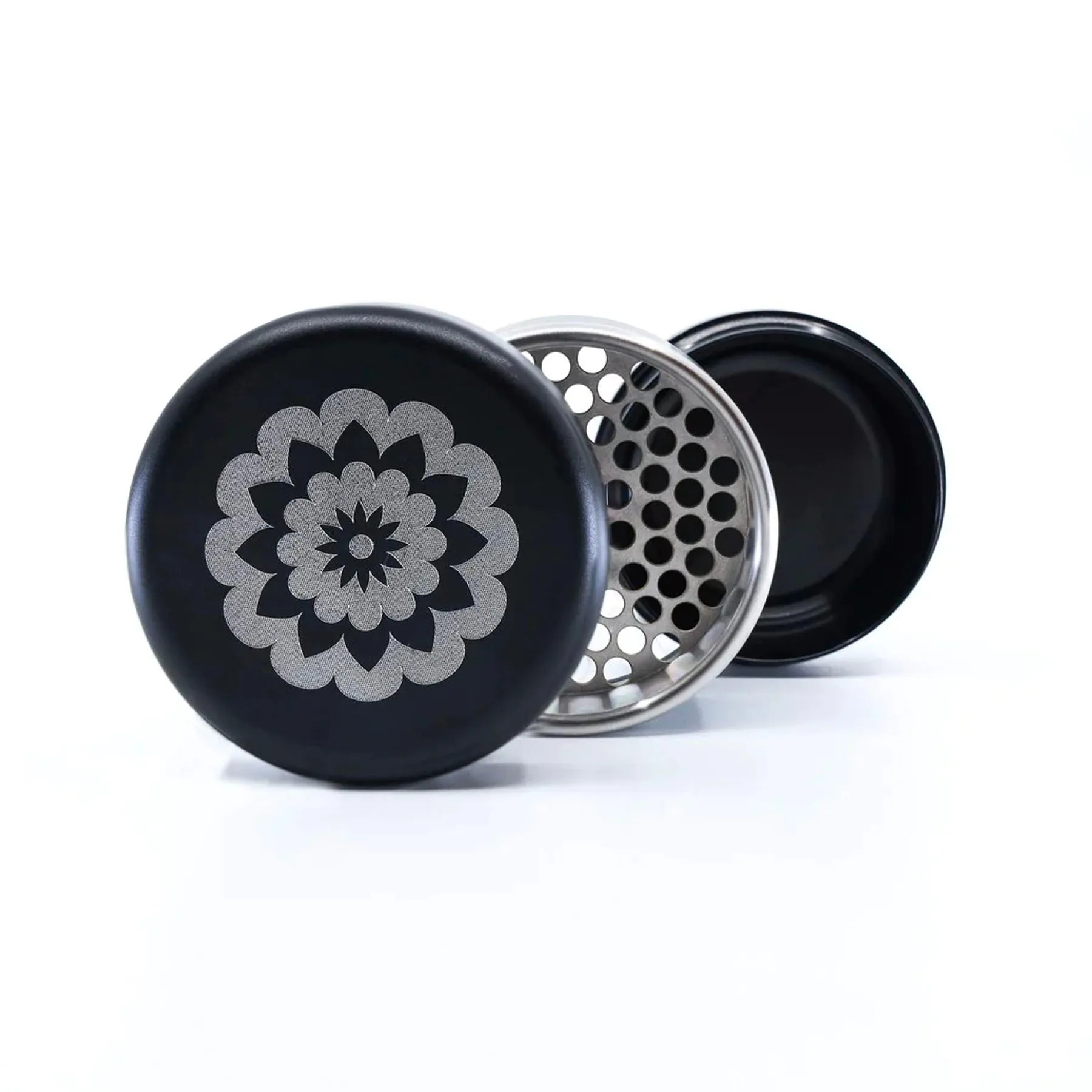 Flower Mill 2.5" Premium Grinder Grey - UK