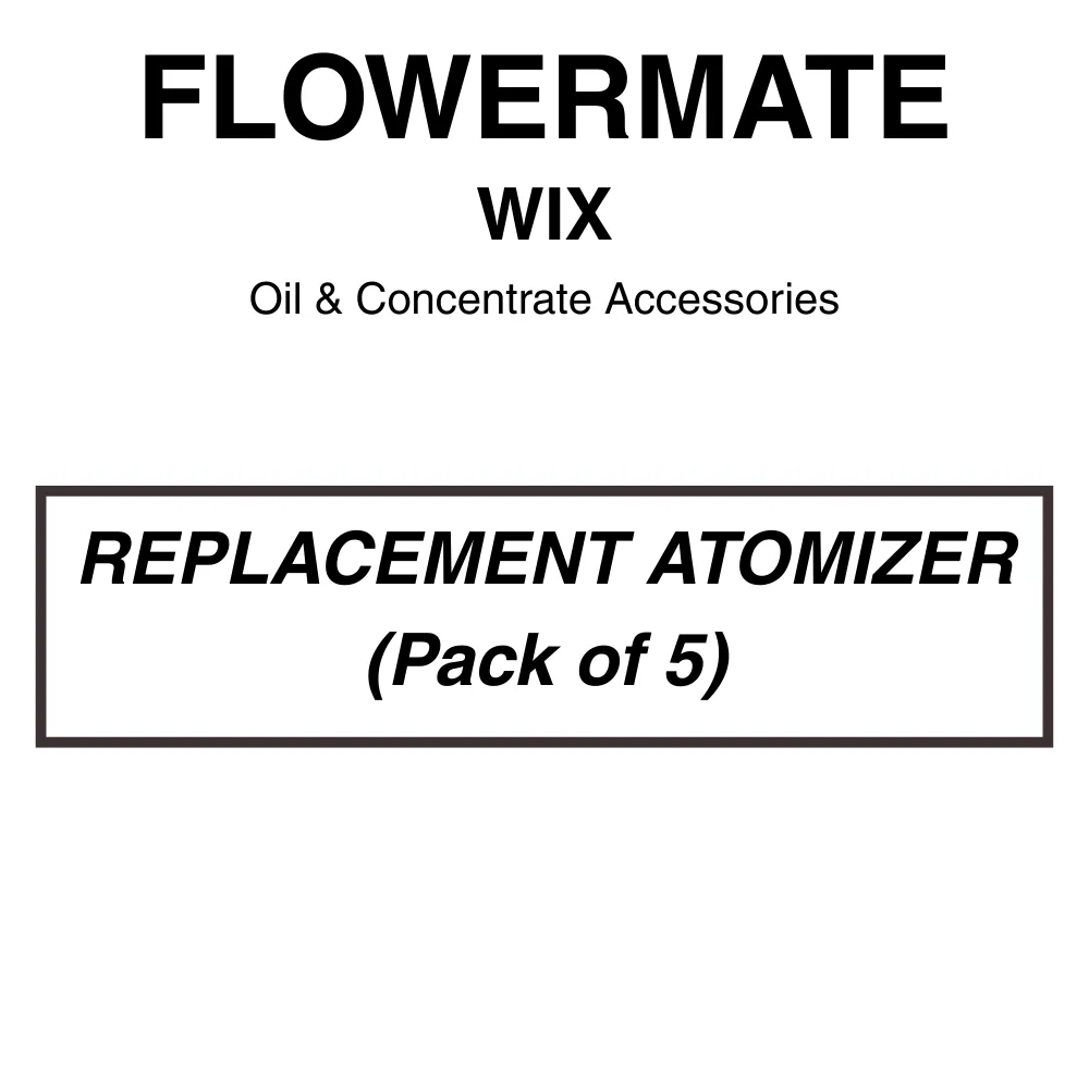 Flowermate – Wix – Replacement Atomiser – Pack of 5