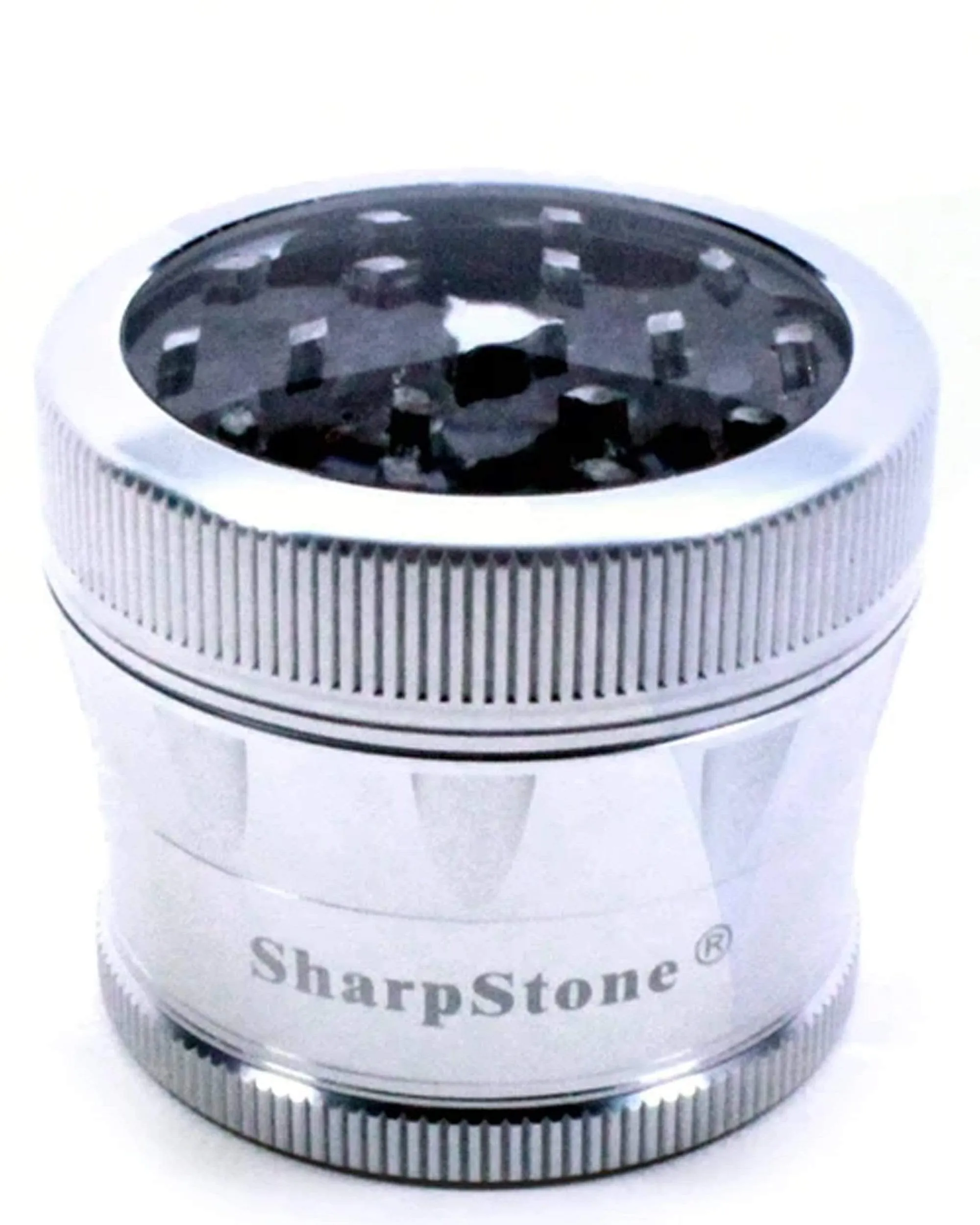 Four Piece Glass Top Grinder