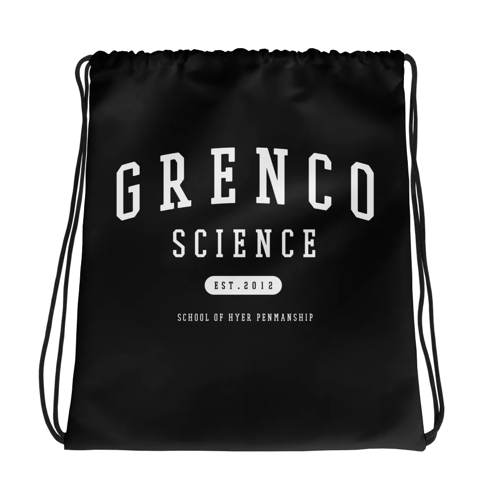 G Pen "Hyer Penmanship" Drawstring Bag