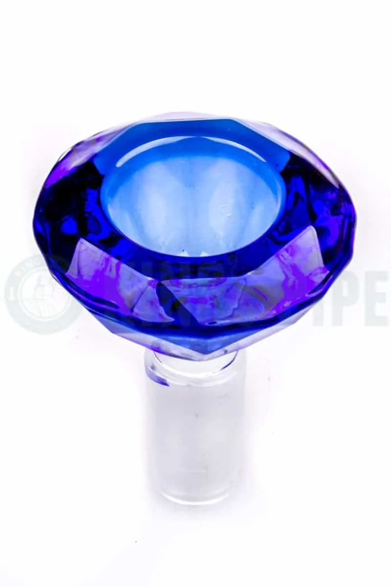 Diamond-Style Glass Bong Bowl 14mm Male