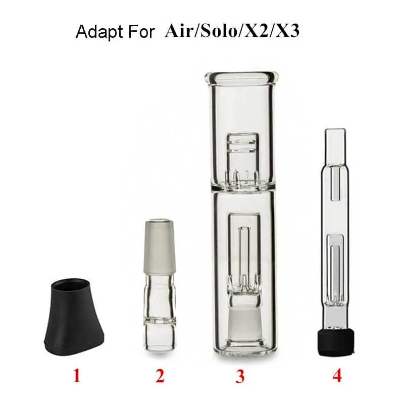 Glass adapter glass water filter bubbler for Arizer air/solo