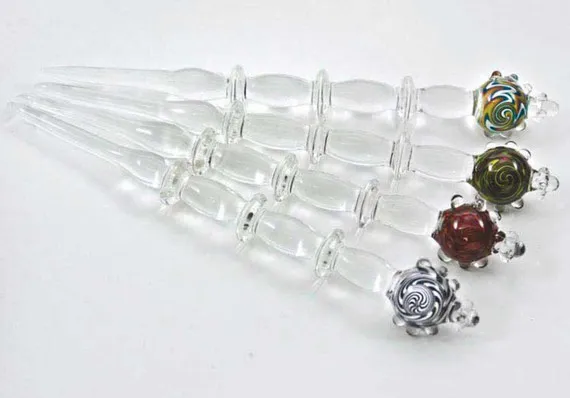 Glass Switchball Dabber Pick,Was:$20.00