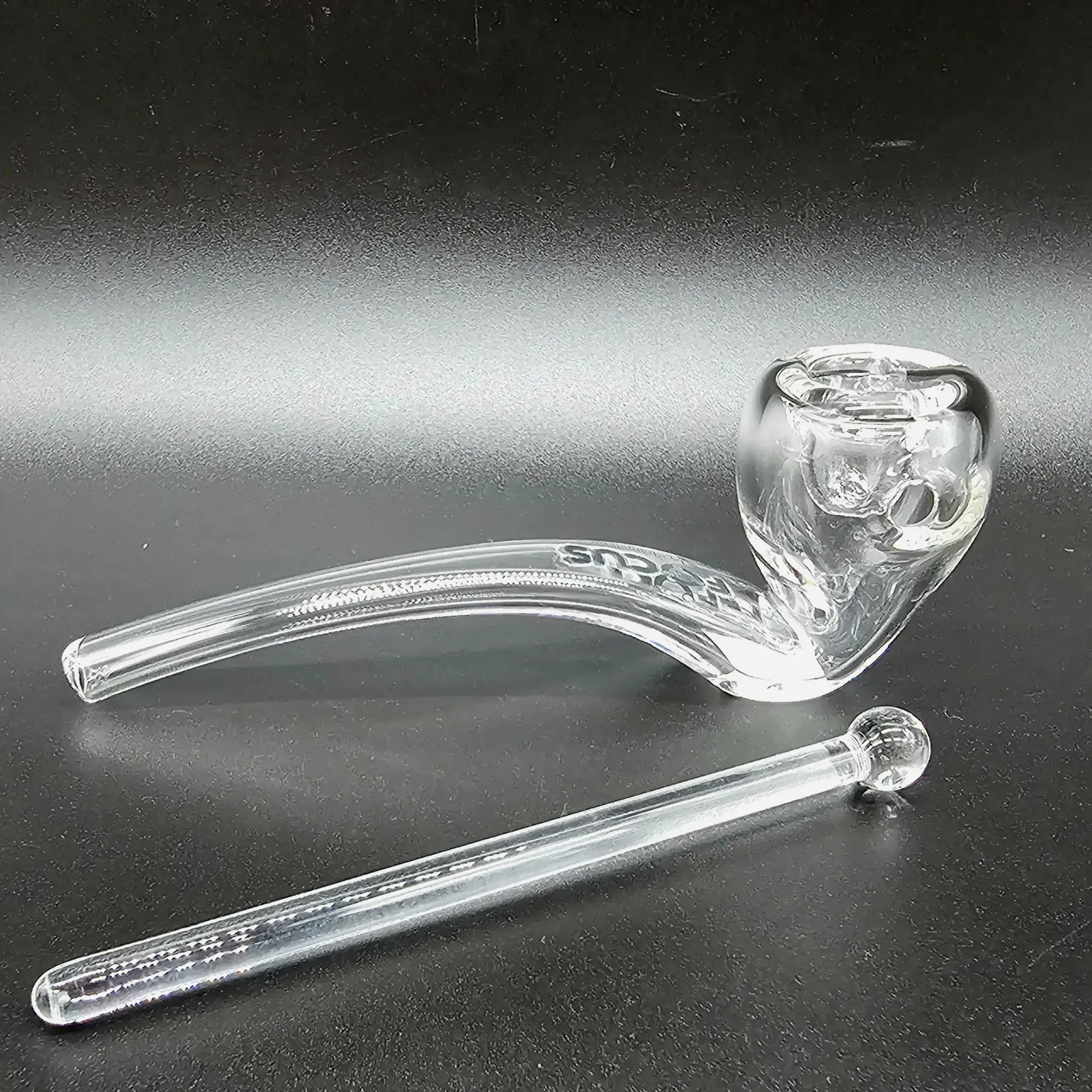 Glenn's Briar Glass Pipe