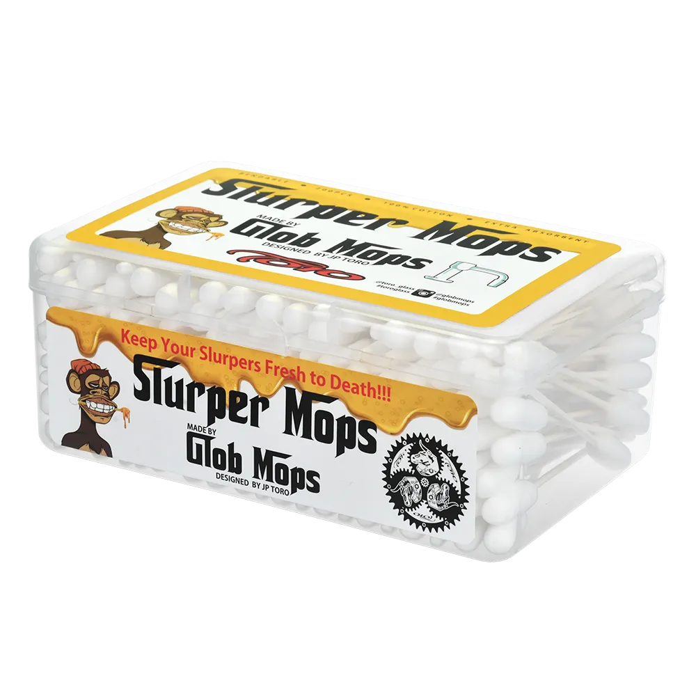 Glob Mops Dual Tip Cotton Swabs | Slurper Mops
