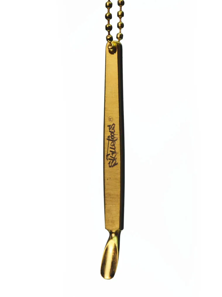 Gold Scoop Dogg Keychain Dabber by Skillet Tools