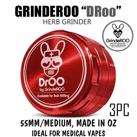 Grinderoo DROO 55mm Herb Grinder