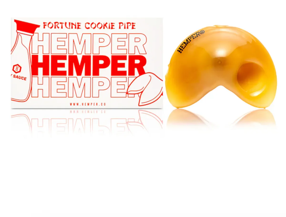 Hemper Chinese Takeout Fortune Cookie Hand Pipe