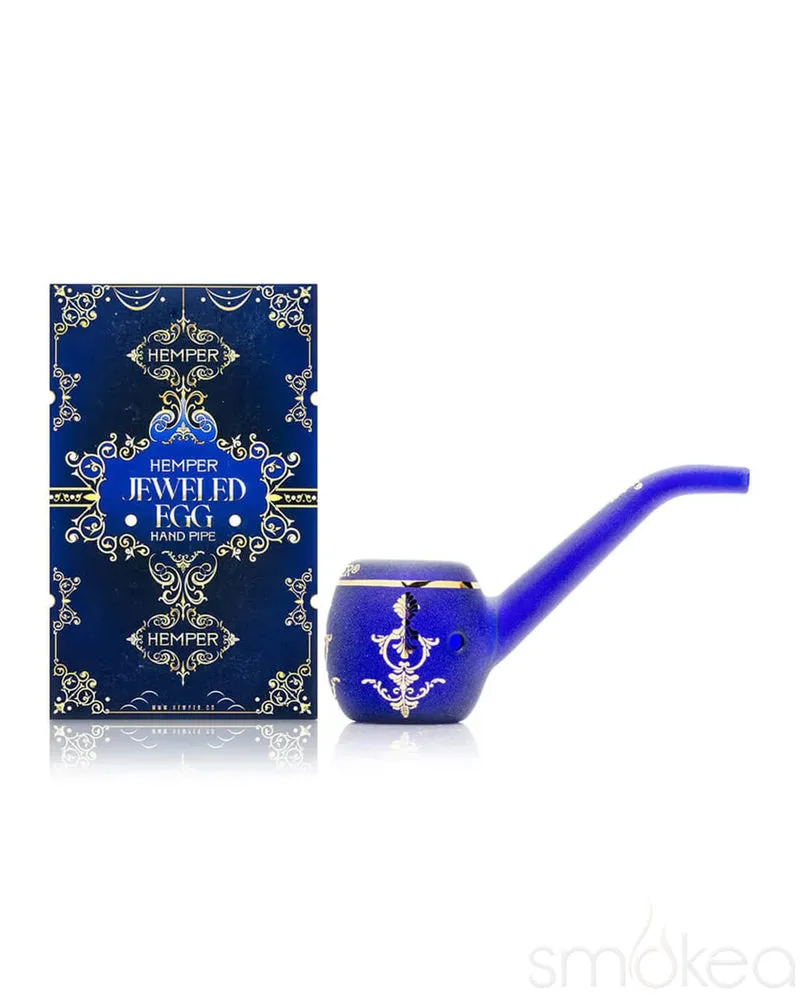 Hemper Jeweled Egg Hand Pipe